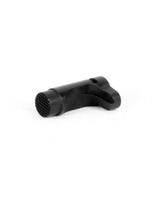 EGW HD Standard Shelf 1911 Mag Catch Checkered Blue Standard Button