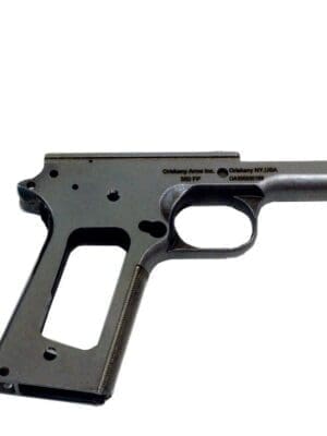 Oriskany Arms 3.5" Officer's 1911 Frame - Classic - Carbon Steel - Standard Ramp
