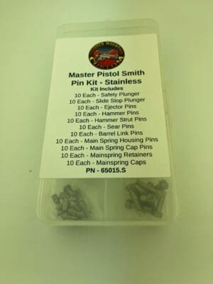 1911 Master Pin Kit - Stainless Steel