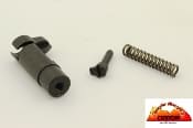 TMC Extended 1911 Magazine Release - Drilled and Tapped - Blued