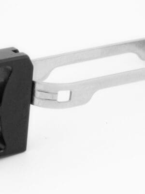 1911 Trigger Curved - Long - 2 Window - Black - Thunder Mountain Custom 1911 Trigger Curved - Long - 2 Window - Black