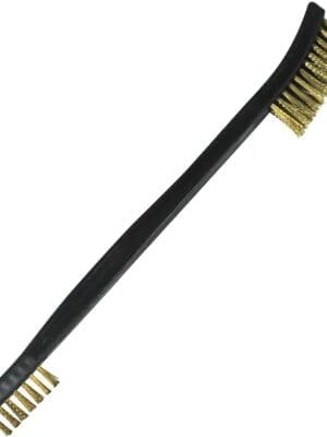 40 Pack All Purpose Cleaning Bush with Plastic Handle ( Copper, Brass, Stainless Steel and Nylon)