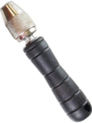 Hawk 6 Inch Pin Vise - Adjustable Stainless Steel Jaws