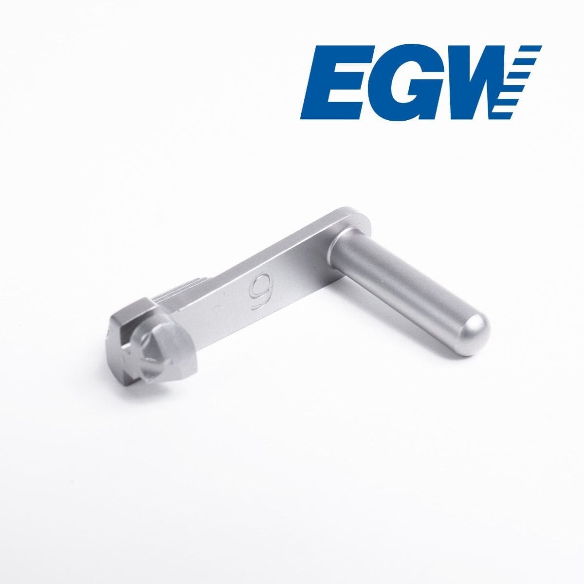 EGW 1911 Ridge Slide Stop - 9mm - Stainless - Thunder Mountain Custom EGW 1911 Ridge Slide Stop - 9mm - Stainless