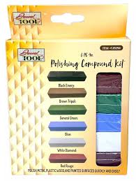 buffing compound 6 piece set